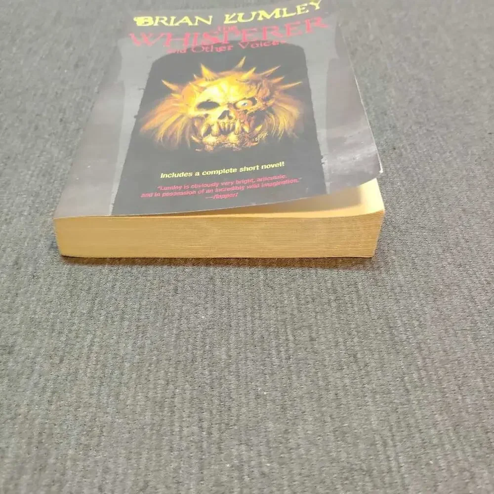 Brian Lumley The Whisperer and Other Voices Horror Short Story Collection PB